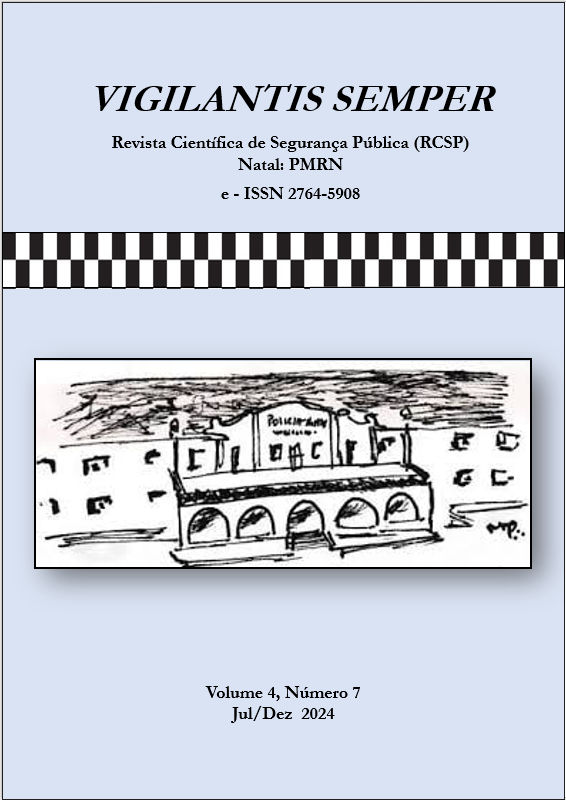 					Visualizar v. 4 n. 7 (2024): VIGILANTIS SEMPER – Revista Cientifica de Segurança Pública (RCSP)
				